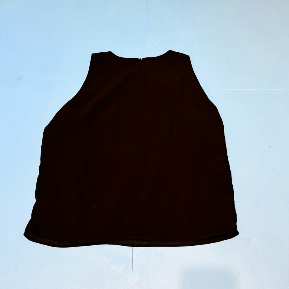 After Dark black sleeveless top size extra large - Picture 5 of 5